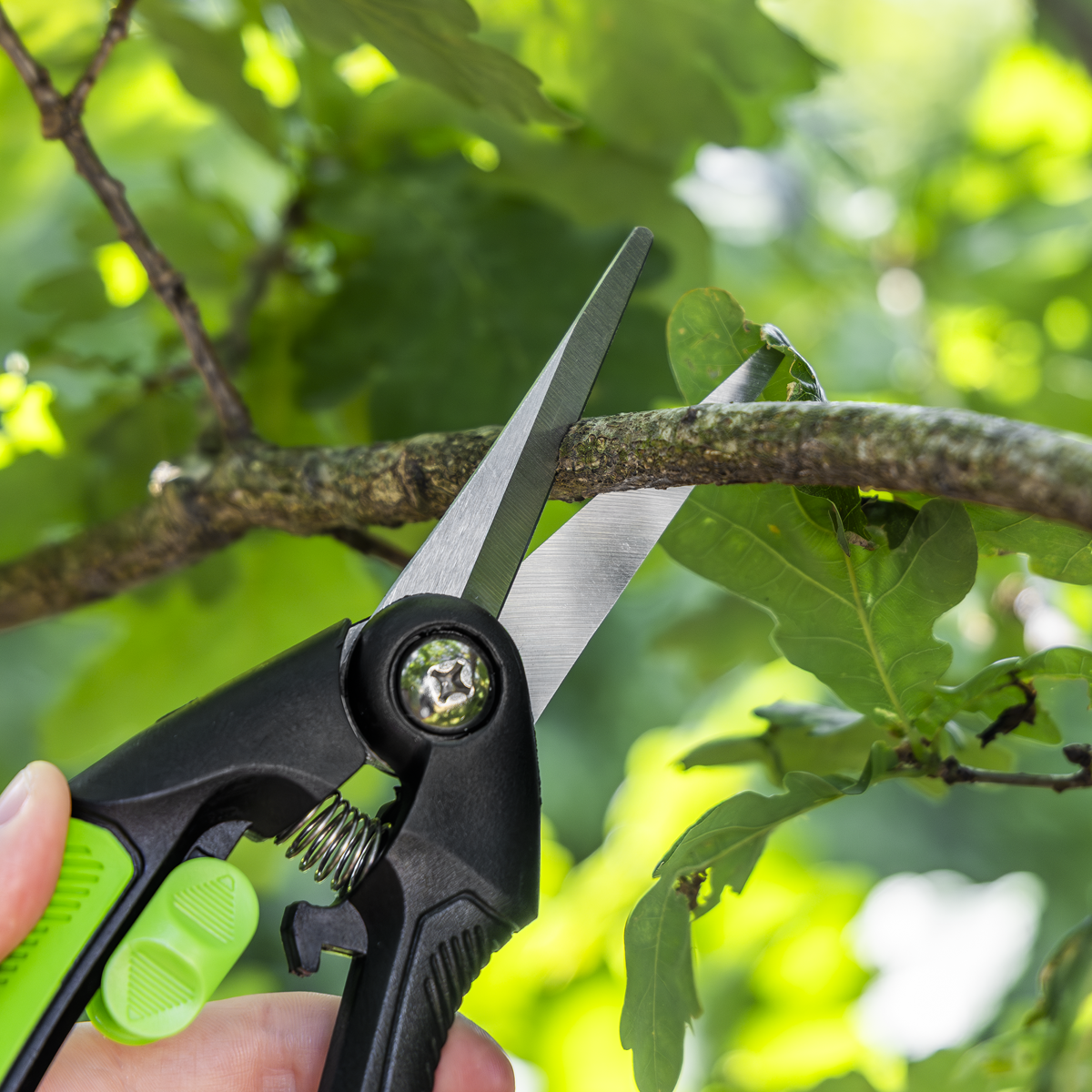 SwimLawn Pruning Snips Carbon Steel Blade Soft Grip Handle 208mm - Image 5