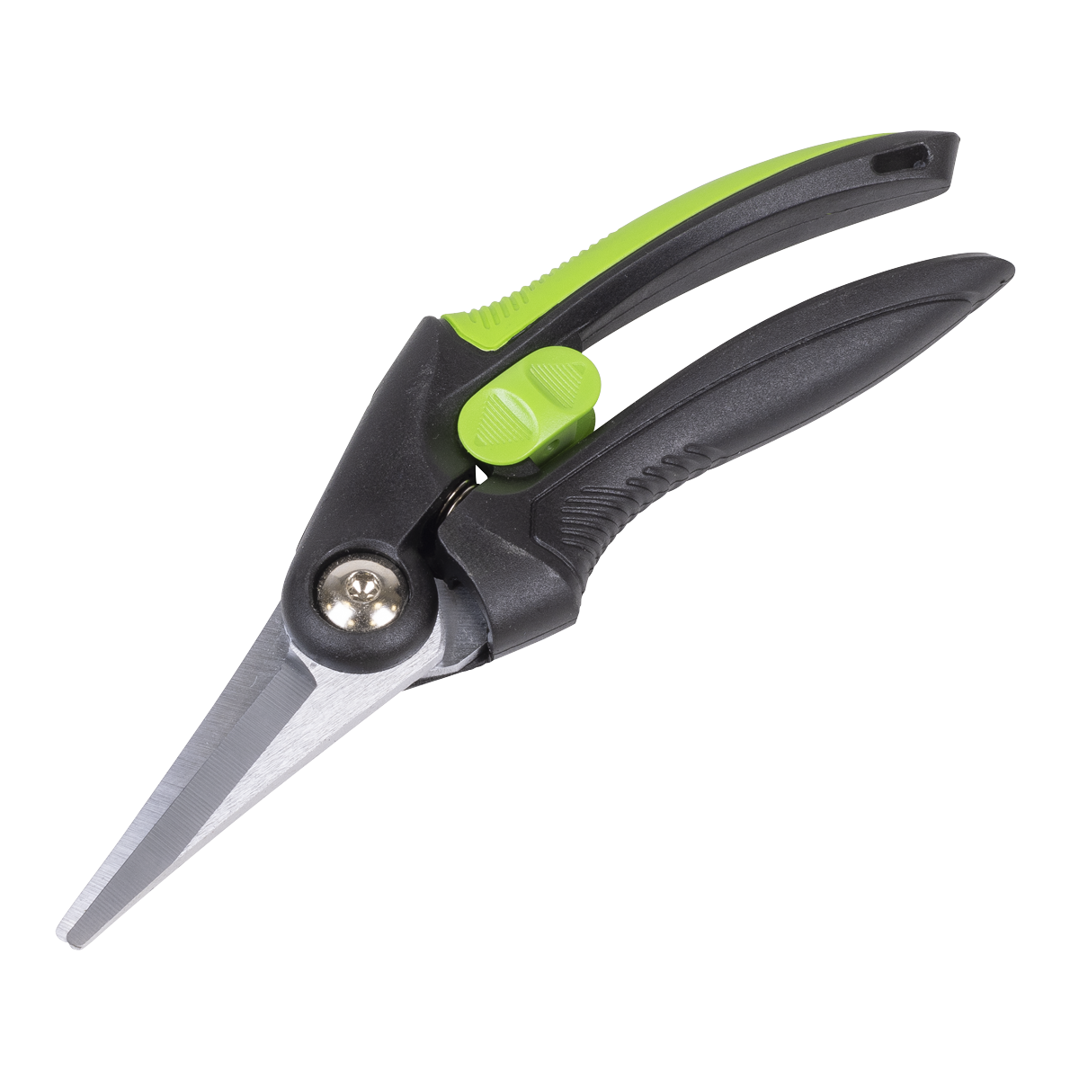 SwimLawn Pruning Snips Carbon Steel Blade Soft Grip Handle 208mm