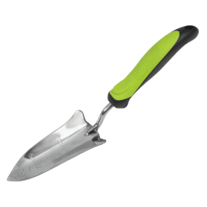 SwimLawn Hand Transplanter Stainless Steel Blade Depth Markings Soft Grip 340mm