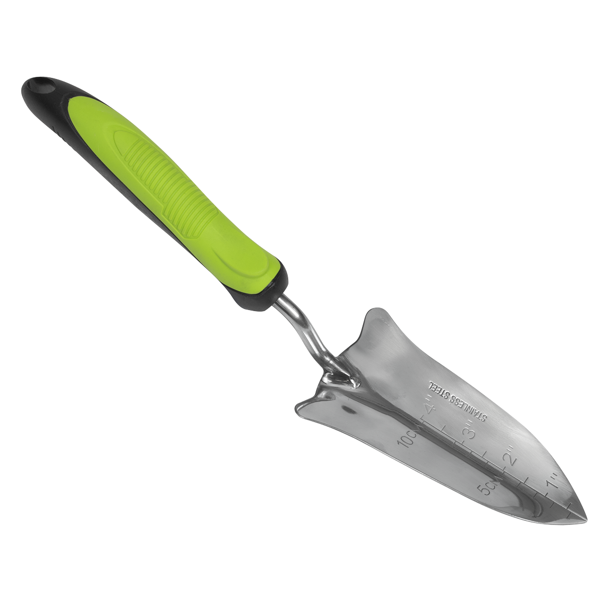 SwimLawn Hand Transplanter Stainless Steel Blade Depth Markings Soft Grip 340mm - Image 2