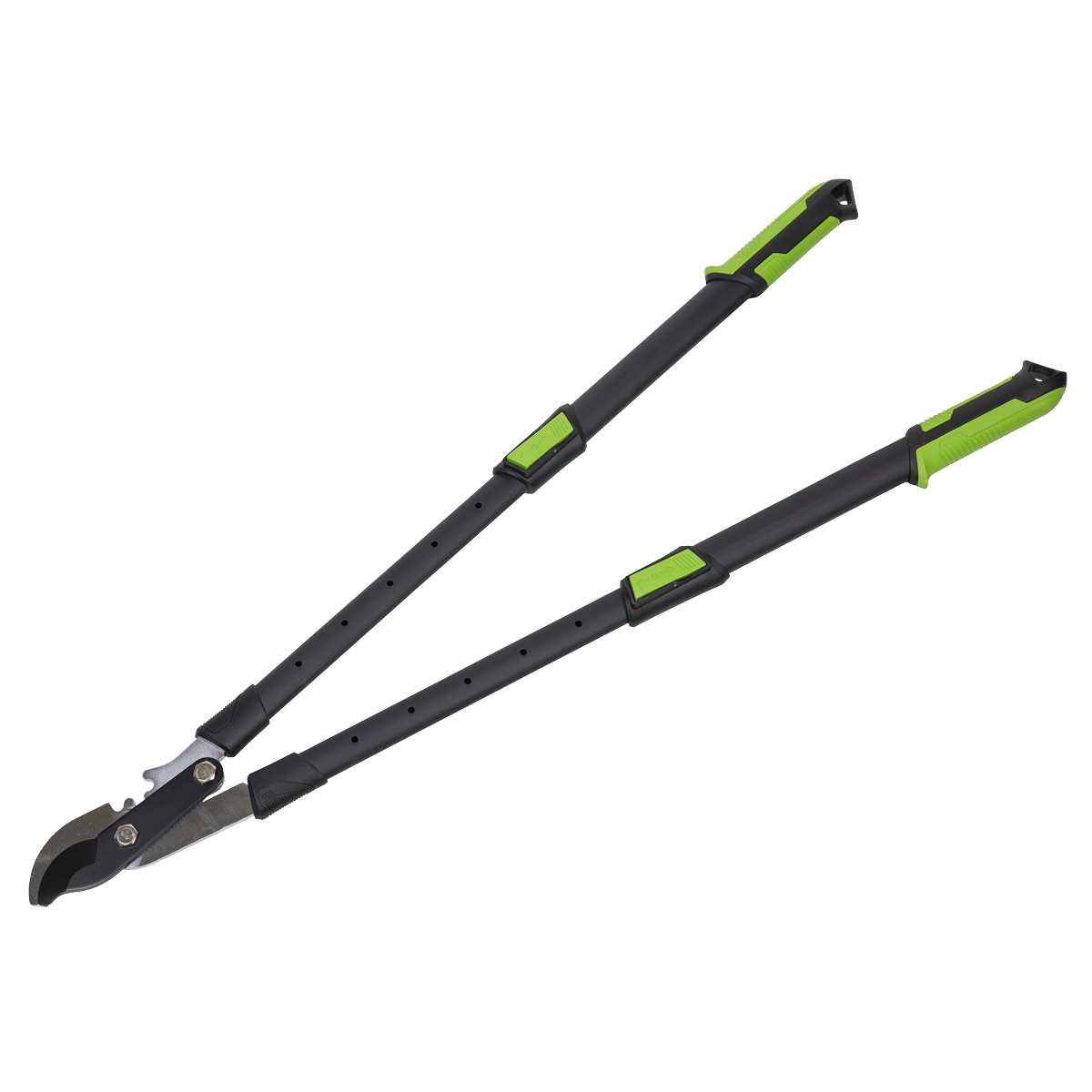 SwimLawn Telescopic Bypass Lopping Shears Geared Carbon Steel Teflon Coated Blade - Image 5