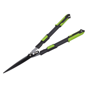 SwimLawn Telescopic Hedge Shears Carbon Steel Teflon Coated Blade Soft Grip