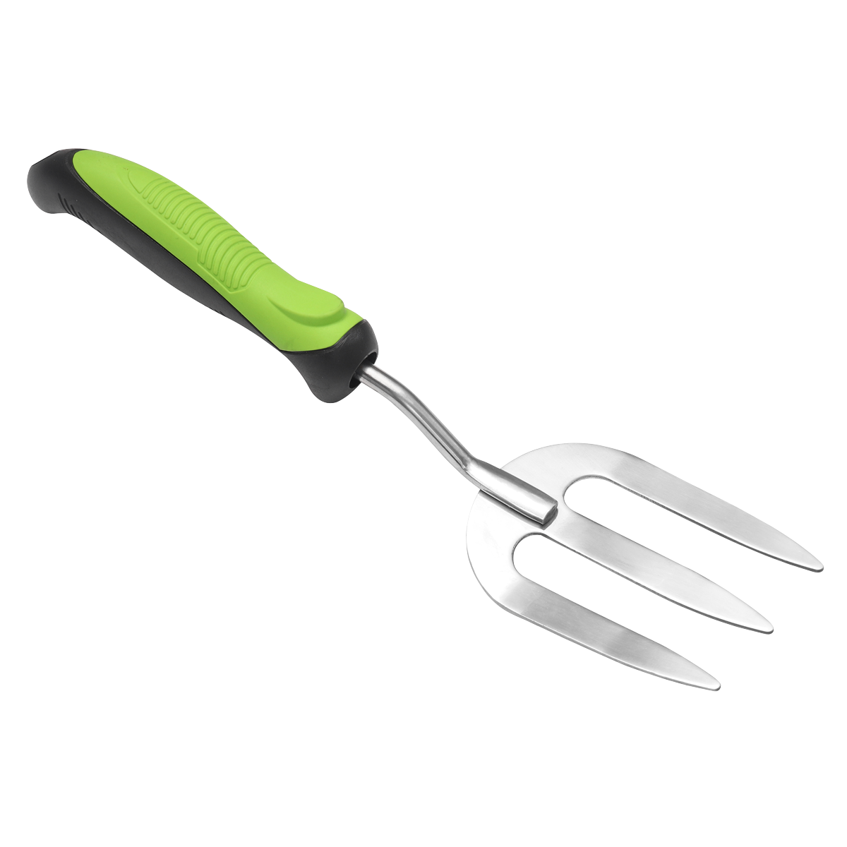 SwimLawn Hand Fork 4-Tine Stainless Steel Ergonomic Soft Grip - Image 4